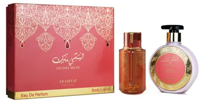Zdjęcie produktu dla Woda perfumowana Lychee Musk 100 ml + balsam do ciała 300 ml