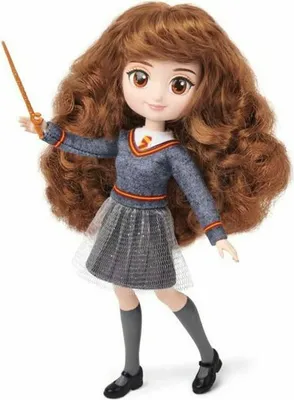 Produktbild von Wizarding World Harry Potter - Hermine Granger Puppe mit kämmbaren Haar, ca. 20,3 cm, Modepuppe, Weiblich, 5 Jahr(e), Junge/Mädchen, 203 mm, 120 g