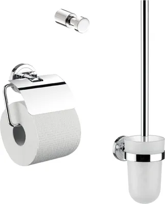 Produktbild von Starterset WC Emco Loft 3-teilig chrom 079800100
