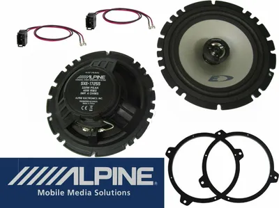 Produktbild von passend für BMW E46 3er Alpine Lautsprecher Audio System 2 Wege 220 Watt Tür Vorne