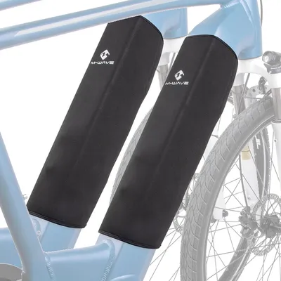 Produktbild von 2 Stück M-WAVE E-Protect Wrap Akku Fahrrad Batterie Schutz Hülle E-Bike 420mm SPAR SET