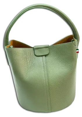 Immagine prodotto di Borsa a tracolla da donna in pelle verde chiaro OTF169L3