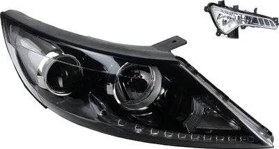 Produktbild von Scheinwerfer passend für Kia Sportage SL 07/10-02/14 H7 H7 Rechts + Nebelschein. 921023W121 921023U250 921023W120 922023W200 Johns