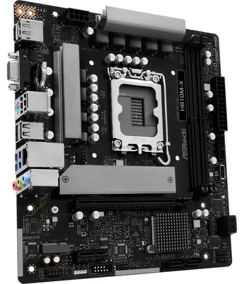 Immagine prodotto di Asrock H810m-x Scheda Madre Micro-atx Socket Lga 1851 Per Intel Core Ultra Ddr5
