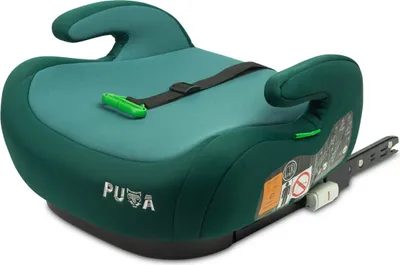 Produktbild von CARETERO Autositz Kinder Autokindersitz Puma, ISOFIX, 125-150cm - Smaragdgrün