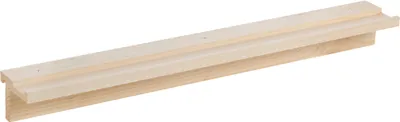 Image de Étagère murale Tetris - Étagère pour tableaux & cartes 90x12 cm en bois massif