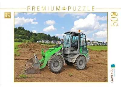 Produktbild von CALVENDO Puzzle Radlader | 500 Teile Lege-Größe 48 × 36 cm Foto-Puzzle für Erwachsene
