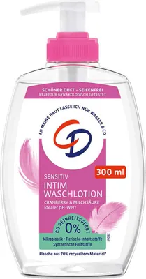 Productafbeelding van CD Wohlfühl Intieme Waslotion Cranberry + Melkzuur (300 ml)