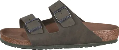 A single Birkenstock Arizona sandal is shown from the side against a white background.