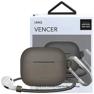 Produktbild von Uniq Vencer Silikonhlle fr Airpods 3 - Beige