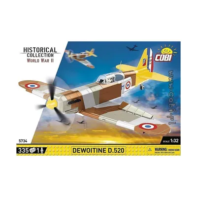 Obrázek produktu pro COBI Dewoitine D.520, Sada na stavění, 3 rok/roky, 335 kusů