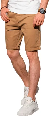 Zdjęcie produktu dla Ombre Męskie Spodenki Chino Spodenki Bermudy Slim Fit Letnie Sporty Rekreacyjne Bawełna Spandex 7 Kolorów S-XXL Camel S