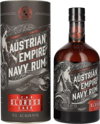 Produktbild von Austrian Empire Navy Rum OLOROSO CASK 49,5% Vol. 0,7l in Geschenkbox