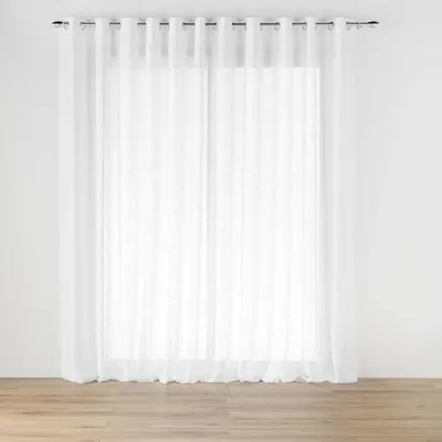 Image de rideaux - Douceur d'Intérieur - CARLIN - Polycoton - Blanc
