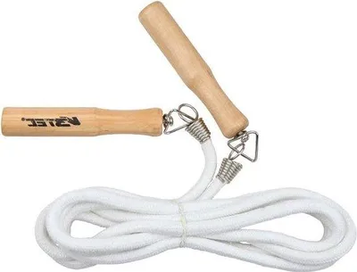 Produktbild von Famanu Springseil mit Holzgriff - langlebig und effizient