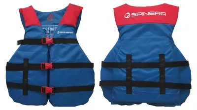 Produktbild von Spinera Universal II Nylon Vest Schwimmweste 50N Schwimmhilfe Blau/Rot