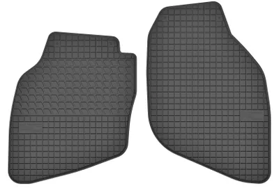 Productafbeelding van Rubberen voormatten voor Honda Jazz II 2002-2008 (hatchback) – 2-delig, zwart, op maat
