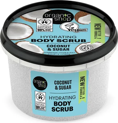 Produktbild von Organic Shop Hydrating Coconut Body Scrub 250ml