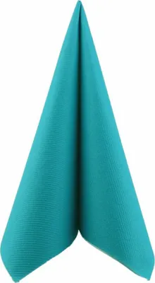 Produktbild von Airlaid Serviette Türkis, 40 x 40 cm, 50 Stück - APARTina