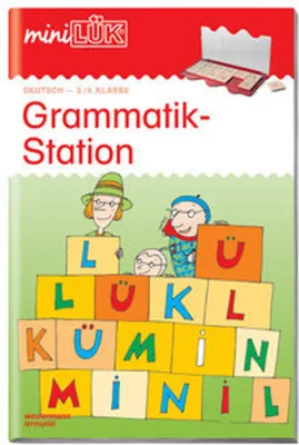 Produktbild von miniLÜK. Grammatikstation 3./4. Klasse