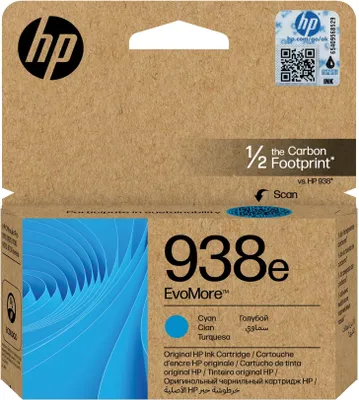 Obrázok produktu pre HP 938e     Cyan                Tintenpatrone EvoMore