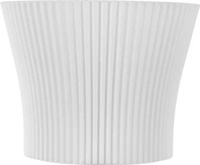 Image de Pot de fleurs - Cache-pot - 11 cm - Plastique - Blanc