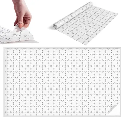 Zdjęcie produktu dla Folia witrażowa do okien - 116x200 cm - Folia witrażowa, dekoracyjna i nieprzezroczysta - Samoprzylepna folia dekoracyjna do szkła w kształcie witrażu - ochrona przed promieniowaniem UV, łatwa w montażu, dekoracja okna - kształty diamentu