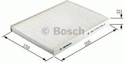 Produktbild von Bosch Filter, Innenraumluft 1 987 432 436