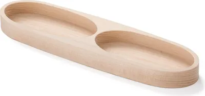 Produktbild von Metrie | Elora-6125 Ovale Holzschale | 25×7 cm