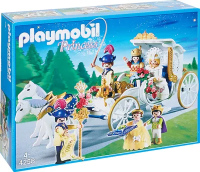 Produktbild von PLAYMOBIL Königliche Hochzeitskutsche 4258