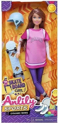 Immagine prodotto di Bambola da 29 cm con skateboard