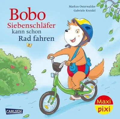 Immagine prodotto di Maxi Pixi 486: VE 5: Bobo Siebenschläfer kann schon Rad fahren (5 Exemplare)