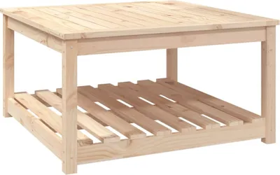 Zdjęcie produktu dla vidaXL Stół ogrodowy 82,5x82,5x45 cm lite drewno sosnowe