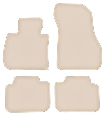 Image de Tapis de sol velours PREMIUM beige compatibles avec BMW X2 F39 (2018-, SUV) – avec fixations – sur‑mesure