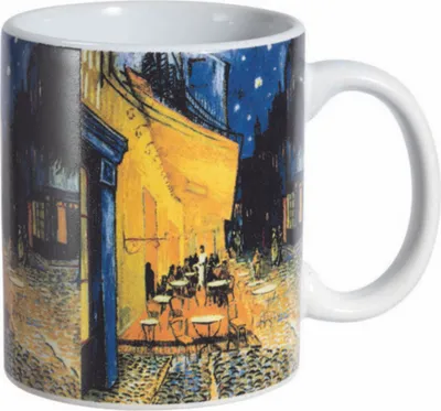 Produktbild von Tasse Terrasse du café le soir nach van Gogh