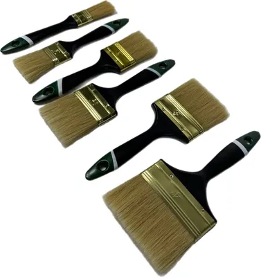Produktbild von 72 tlg Set Flachpinsel 25/38/50/63/75/100 mm je 12 Malerpinsel Pinsel