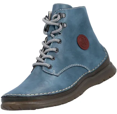 Image de Rieker Damen Stiefelette Blau 53632-14