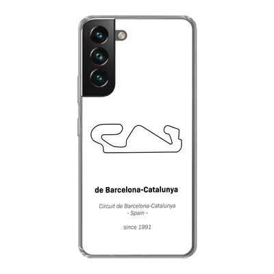 Produktbild von MuchoWow® Handyhülle Schutzhülle Hülle für Samsung Galaxy S22 Rennstrecke - F1 - Barcelona Silikon Softcase Handy Hülle - Mobiltelefonhülle