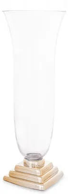 Produktbild von Artpol Glasvase 41,5 cm Glamour Dekorationsvase für Blumen