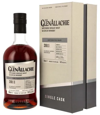 Produktbild von GlenAllachie 14 Jahre - 2011/2025 - Single Cask - Cask #1417 - Oloroso Sherry Hogshead - Speyside Single Malt Scotch Whisky