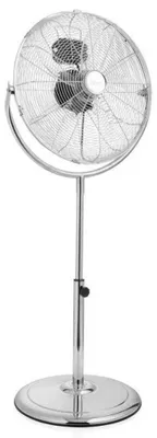 Immagine prodotto di Ventilatore a piantana in metallo ad alta velocità Diametro 45 cm - Altezza regolabile 99-135 cm