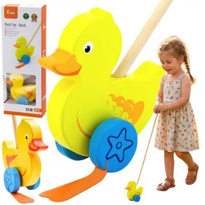 Produktbild von Viga 50961 Schiebespielzeug - Ente