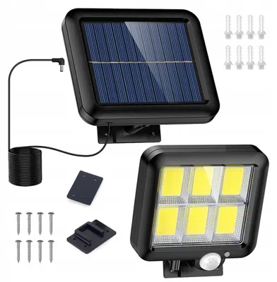 Immagine prodotto di Lampada Solare Crepuscolare Con Sensore Di Movimento 8W 120 Led 800 Lm