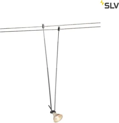 Produktbild von SLV 139082 TELESKOP Seilleuchte für TENSEO Niedervolt-Seilsystem QR-C51 chrom B H T 4,5 21-52 1 cm