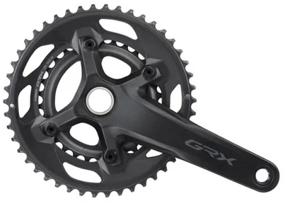 Produktbild von SHIMANO Kurbelgarnitur GRX FC-RX600-10 - 600-10, 10-fach, 165 mm, 46-30 Zähne....
