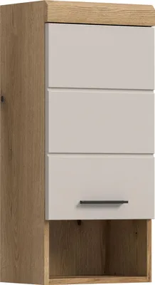 Produktbild von Hängeschrank >Scout< in Evoak Oak / Kaschmir - 37x79x24cm (BxHxT)
