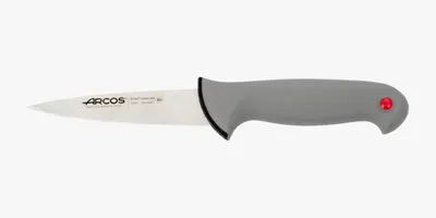 Plakmes, Nitrum-Edelstahlklinge, 13 cm, schwarz/grau