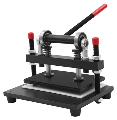 Imagen del producto de Máquina de corte para cuero, con altura ajustable, capacidad de carga de 2 toneladas, color