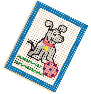 Produktbild von SES Creative Ich lerne sticken, Bastelset für Kinder, 3 Jahr(e), Mehrfarbig, 4 Stück(e)