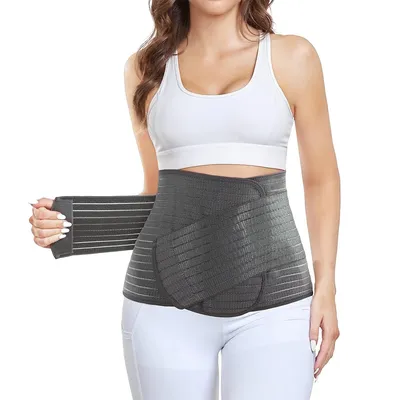 Produktbild von Bauchgurt nach Geburt, Postpartale Bauchbandage, Postpartale Bauchbinde, Bauchbinde nach Operationen, ergonomisch, Stützgürtel für Bauchhernien